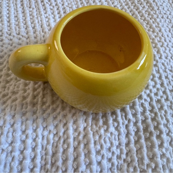 Vintage Smiley Face With Tongue Rare Space Yellow Mug - Picture 6 of 8